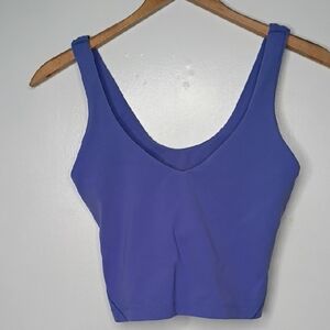 Lululemon Align Tank Top in the color Dark Lavender or Charged Indigo size 4